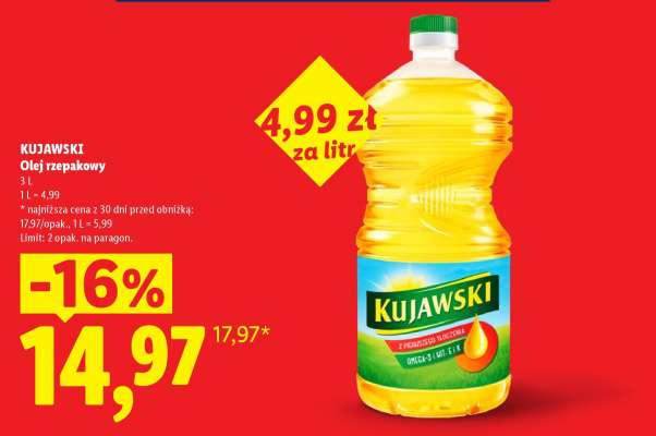 KUJAWSKI Olej rzepakowy