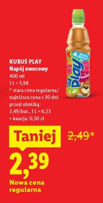 KUBUŚ PLAY Napój owocowy