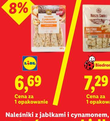 Naleśniki z jabłkami i cynamonem