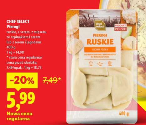 CHEF SELECT Pierogi
