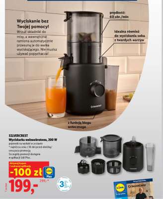 SILVERCREST Wyciskarka wolnoobrotowa, 200 W