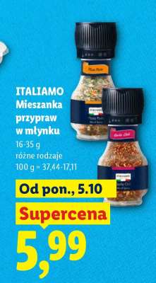 ITALIAMO Mieszanka przypraw w młynku