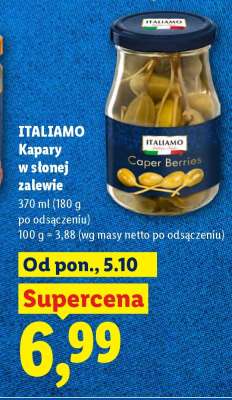 ITALIAMO Kapary w słonej zalewie
