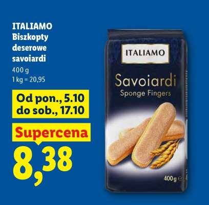 ITALIAMO Biszkopty deserowe savoiardi