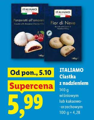 ITALIAMO Ciastka z nadzieniem