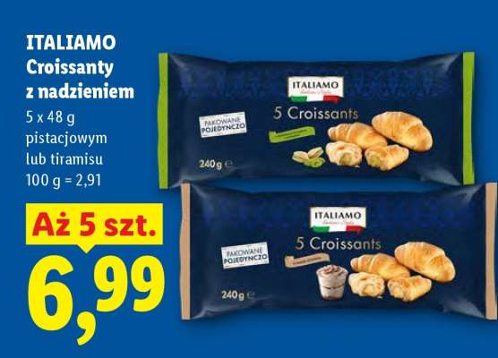 ITALIAMO Croissanty z nadzieniem