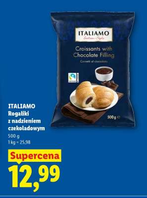 ITALIAMO Rogaliki z nadzieniem czekoladowym