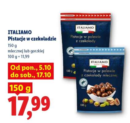 ITALIAMO Pistacje w czekoladzie