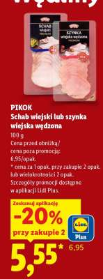 PIKOK Schab wiejski lub szynka wiejska wędzona
