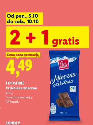 FIN CARRÉ Czekolada mleczna