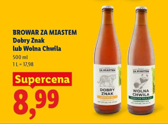BROWAR ZA MIASTEM Dobry Znak lub Wolna Chwila