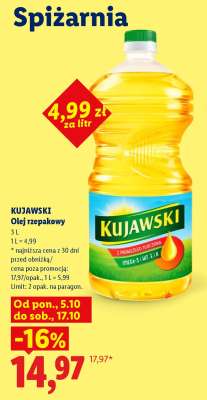 KUJAWSKI Olej rzepakowy