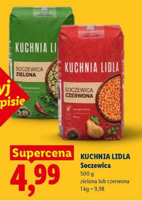 KUCHNIA LIDLA Soczewica