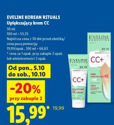 EVELINE KOREAN RITUALS Upiększający krem CC