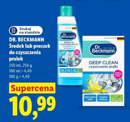 DR. BECKMANN Środek lub proszek do czyszczenia pralek