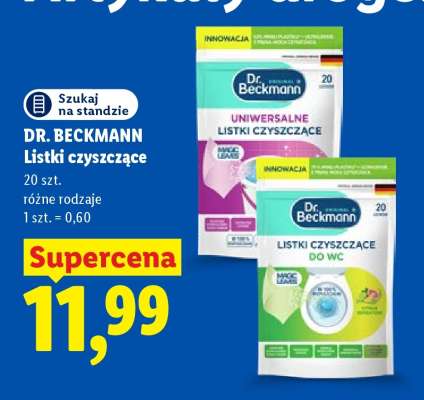 Dr. Beckmann Listki czyszczące