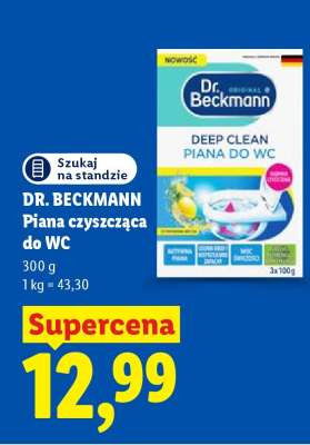 DR. BECKMANN Piana czyszcząca do WC