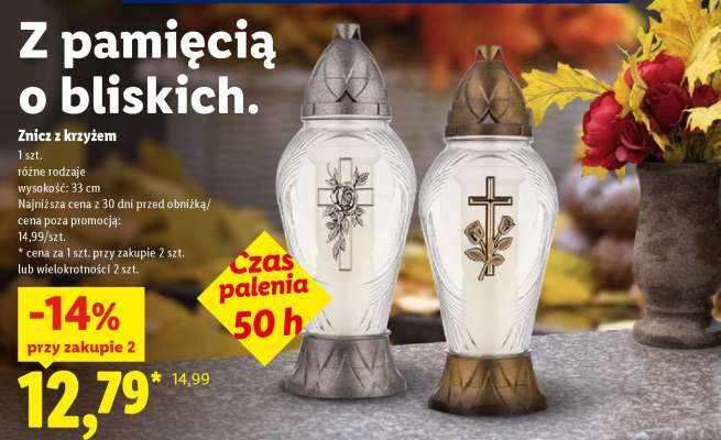 Znicz z krzyżem