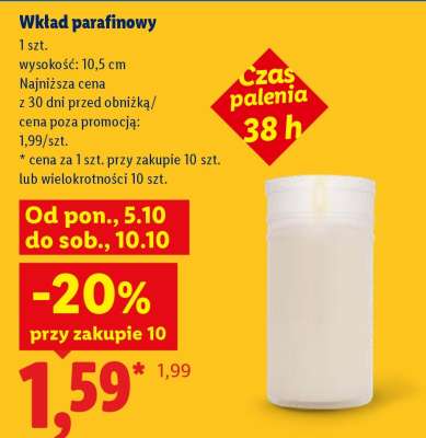 Wkład parafinowy