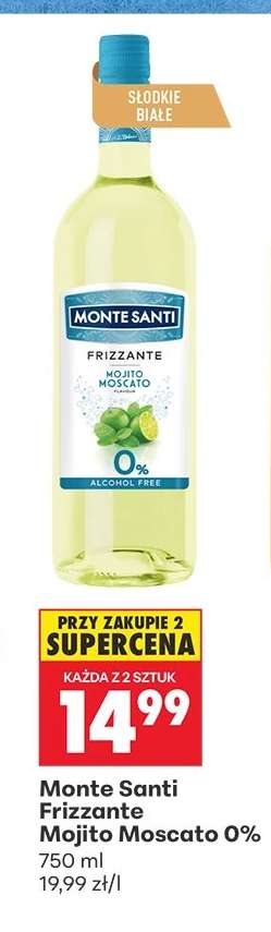 Monte Santi Frizzante Mojito Moscato 0%