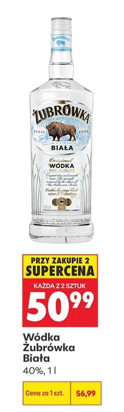 Wódka Żubrówka Biała