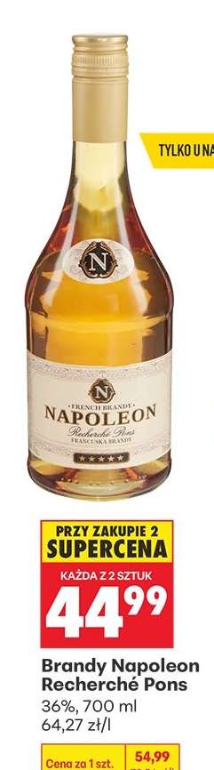 BRANDY NAPOLEON RECHERCHÉ PONS