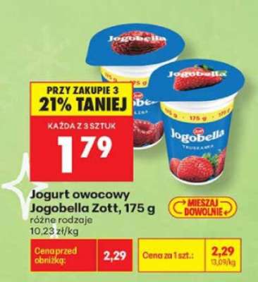 Jogurt owocowy Jogobella Zott 175 g