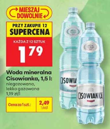 Woda mineralna Cisowianka, 1,5 l