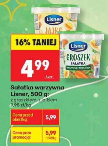 Sałatka warzywna Lisner, 500 g