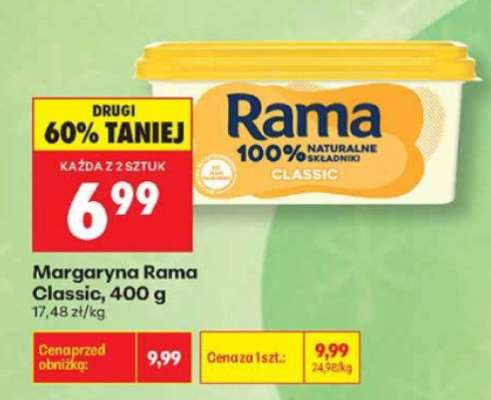 Margaryna Rama Classic 400 g