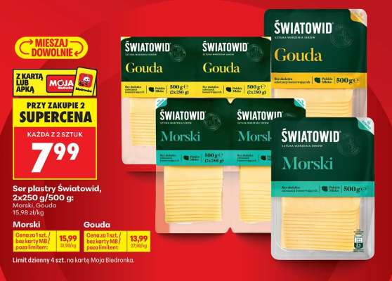 Ser plastry Światowid 2x250 g / 500 g