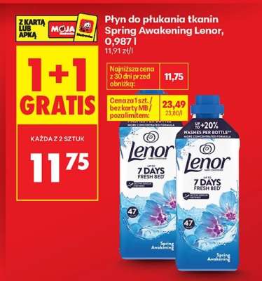 Płyn do płukania tkanin Spring Awakening Lenor, 0,987 l