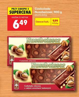 CZEKOLADA NUSSBEISSER 100 G