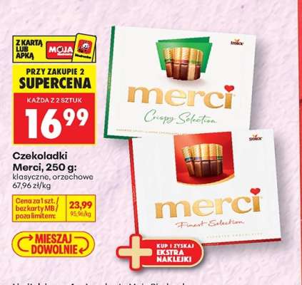Czekoladki Merci, 250 g