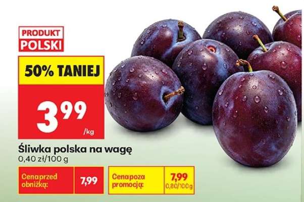 Śliwka polska na wagę