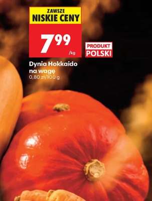 Dynia Hokkaido na wagę