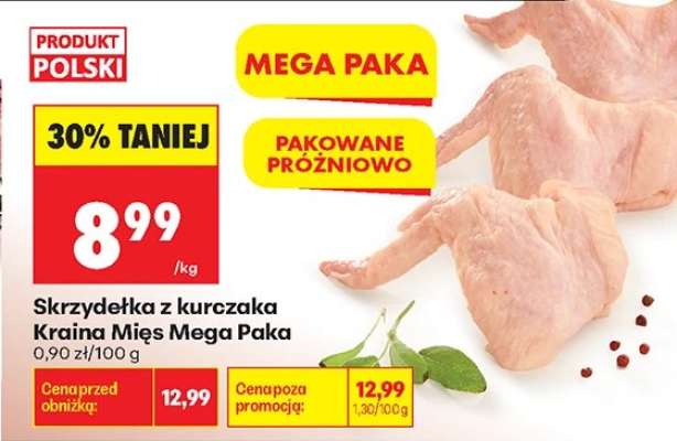 skrzydełka z kurczaka Kraina Mies Mega Paka