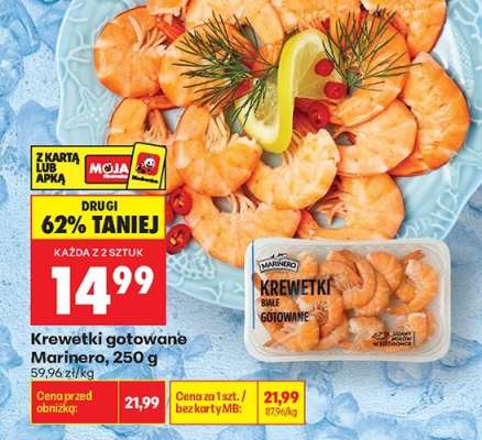 Krewetki gotowane Marinero 250 g