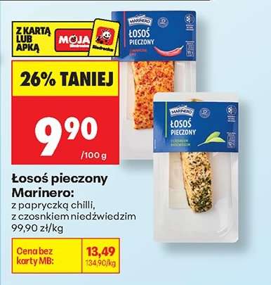 Łosoś pieczony Marinero