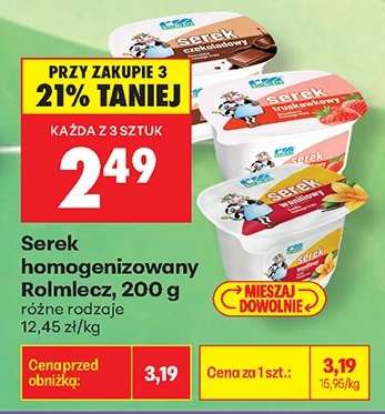 Serek homogenizowany Rolmlecz, 200 g