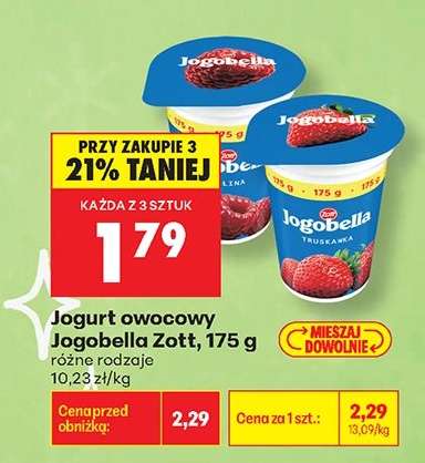 Jogurt owocowy Jogobella Zott 175 g