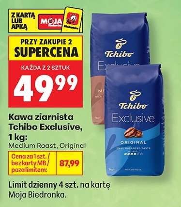 Kawa ziarnista Tchibo Exclusive , 1 kg