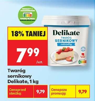 Twaróg sernikowy Delikate, 1 kg