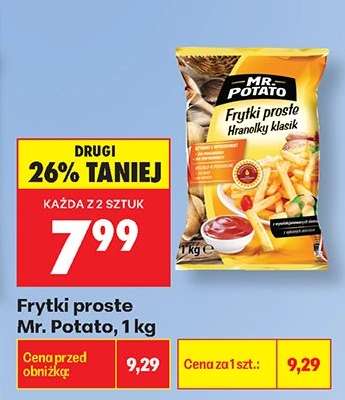 Frytki proste Mr. Potato 1 kg