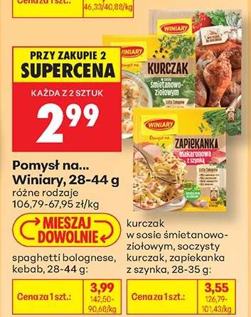 Pomysł na... Winiary, 28-44 g