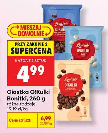 Ciastka O!Kulki Bonitki, 260 g
