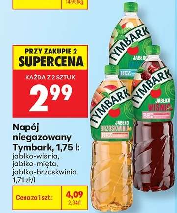 Napój niegazowany Tymbark 1,75 l
