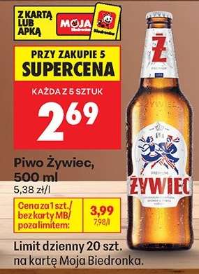 piwo Żywiec 500 ml