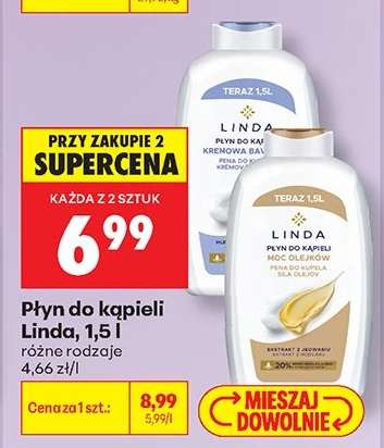 Płyn do kąpieli Linda, 1,5 l