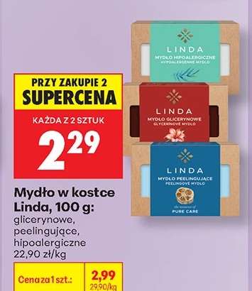 Mydło w kostce Linda, 100 g